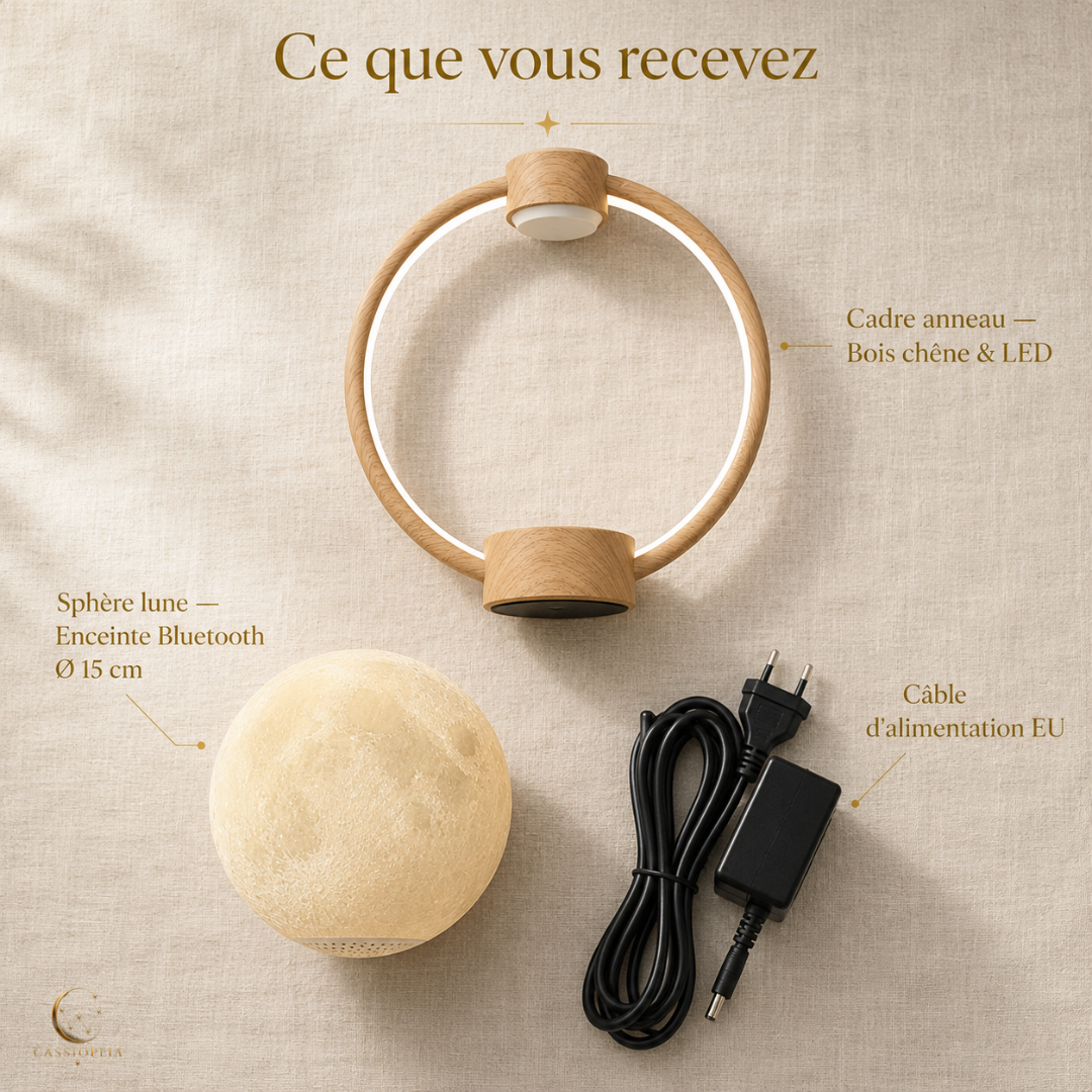 MOONLIGHT MAGLEV L'enceinte élégante
