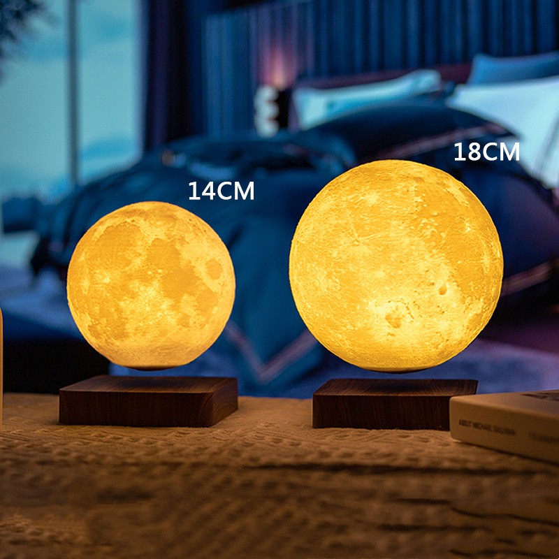 LUNA - Lampe Lune en lévitation
