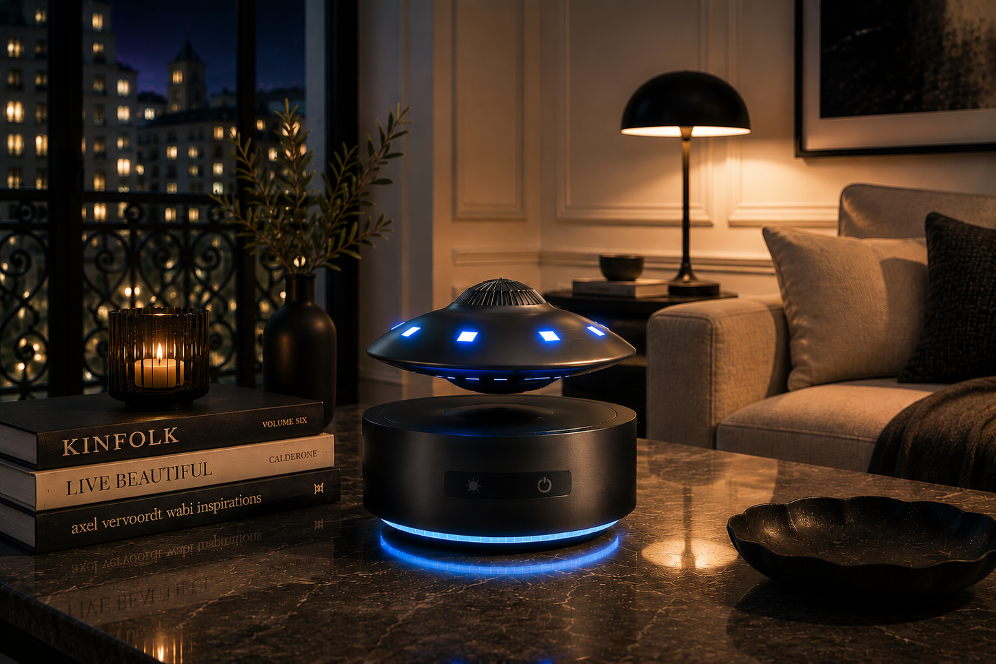 NEBULA PULSE - Enceinte Bluetooth Lévitante
