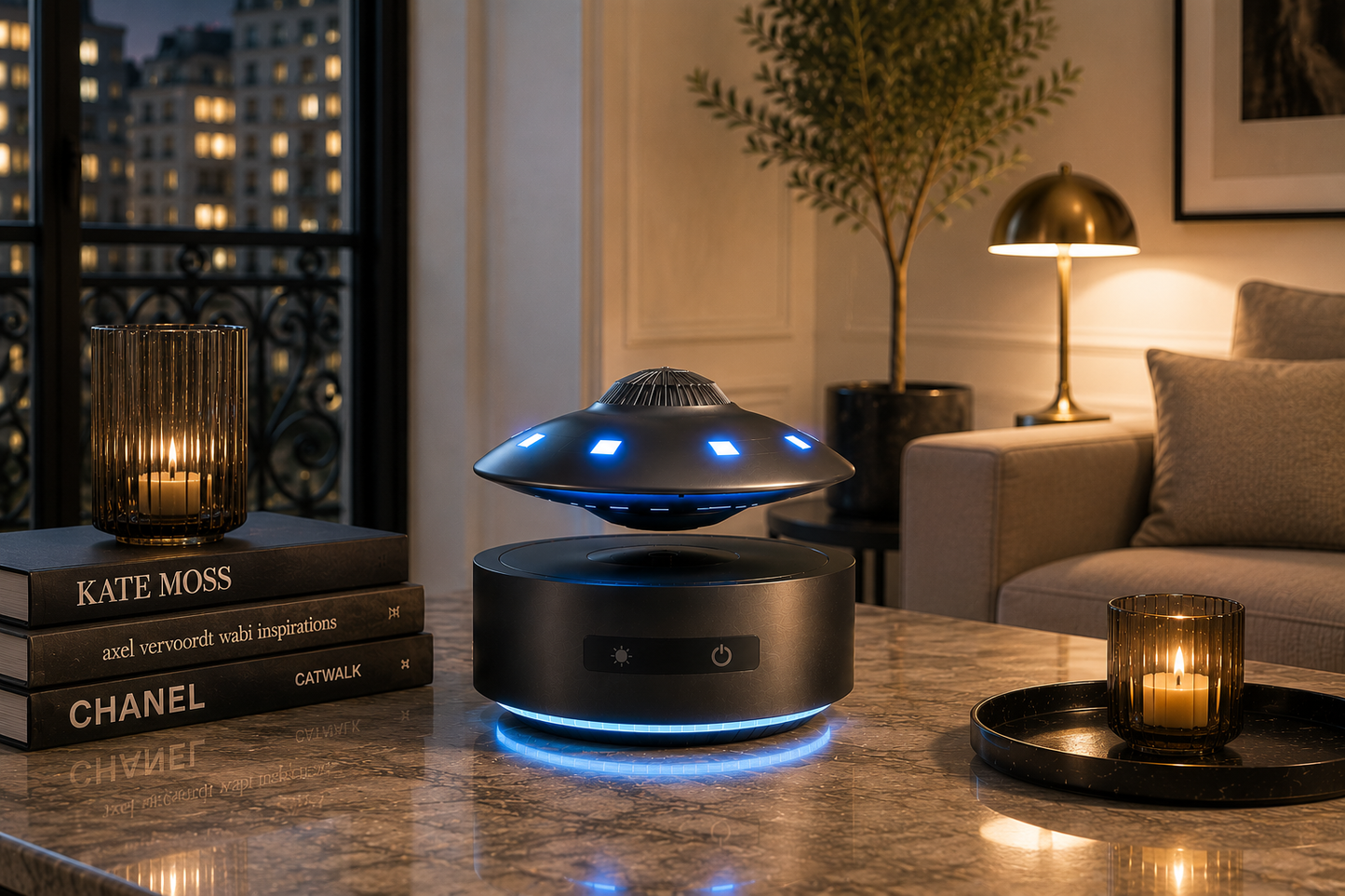 NEBULA PULSE - Enceinte Bluetooth Lévitante