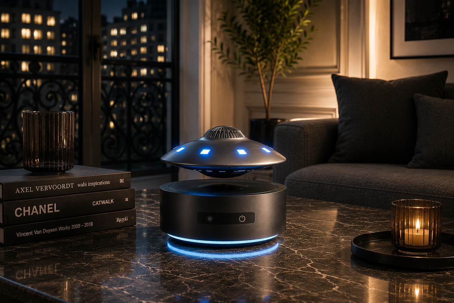 NEBULA PULSE - Enceinte Bluetooth Lévitante