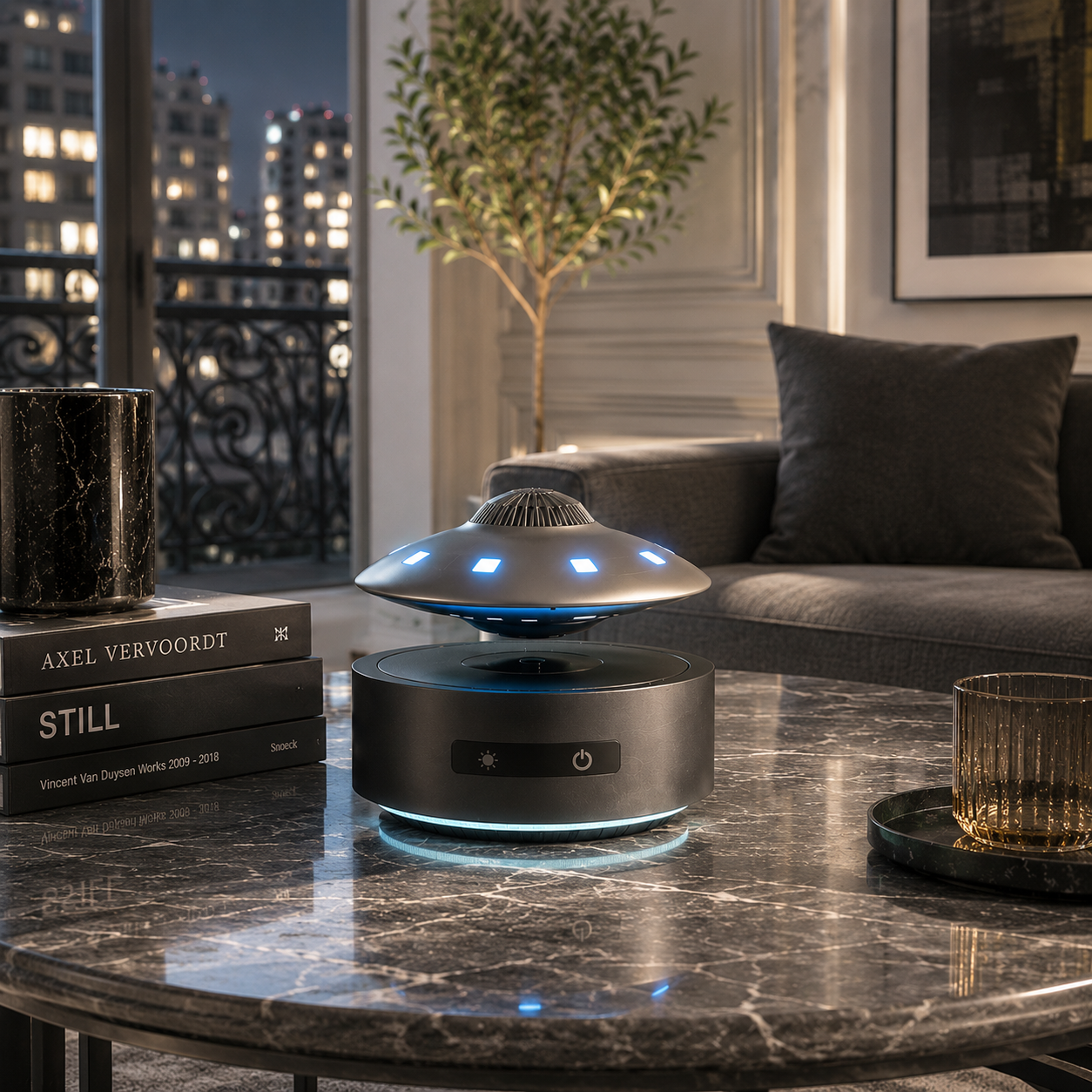 NEBULA PULSE - Enceinte Bluetooth Lévitante