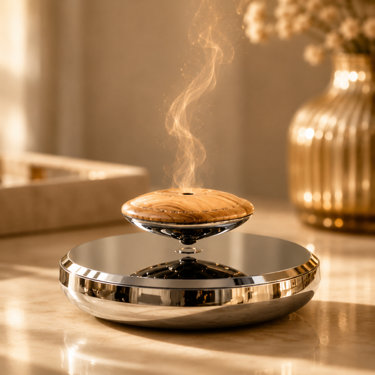 AURA Le parfum qui flotte dans l'air. Littéralement.