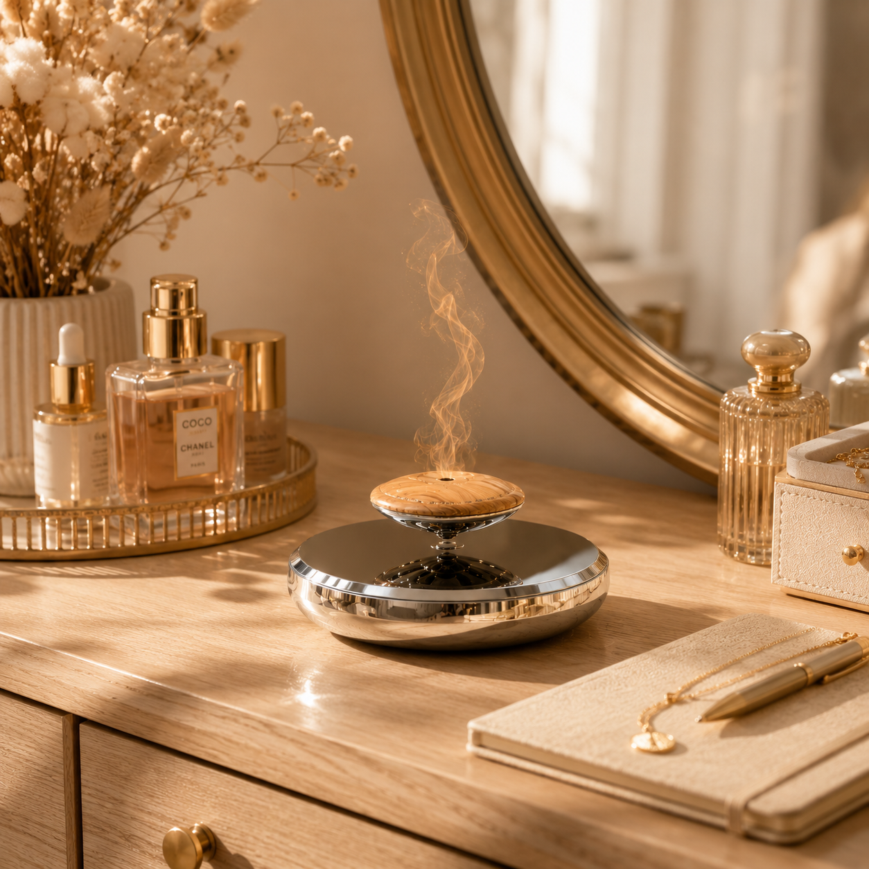 AURA Le parfum qui flotte dans l'air. Littéralement.