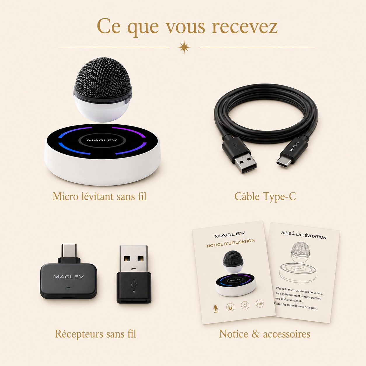 ARIA Le micro qui défie la gravité.