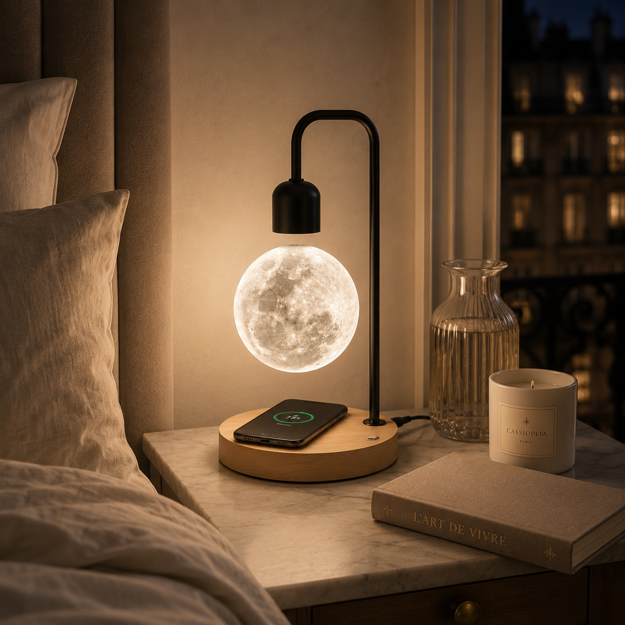 LUNARIS La lune est descendue sur votre bureau.