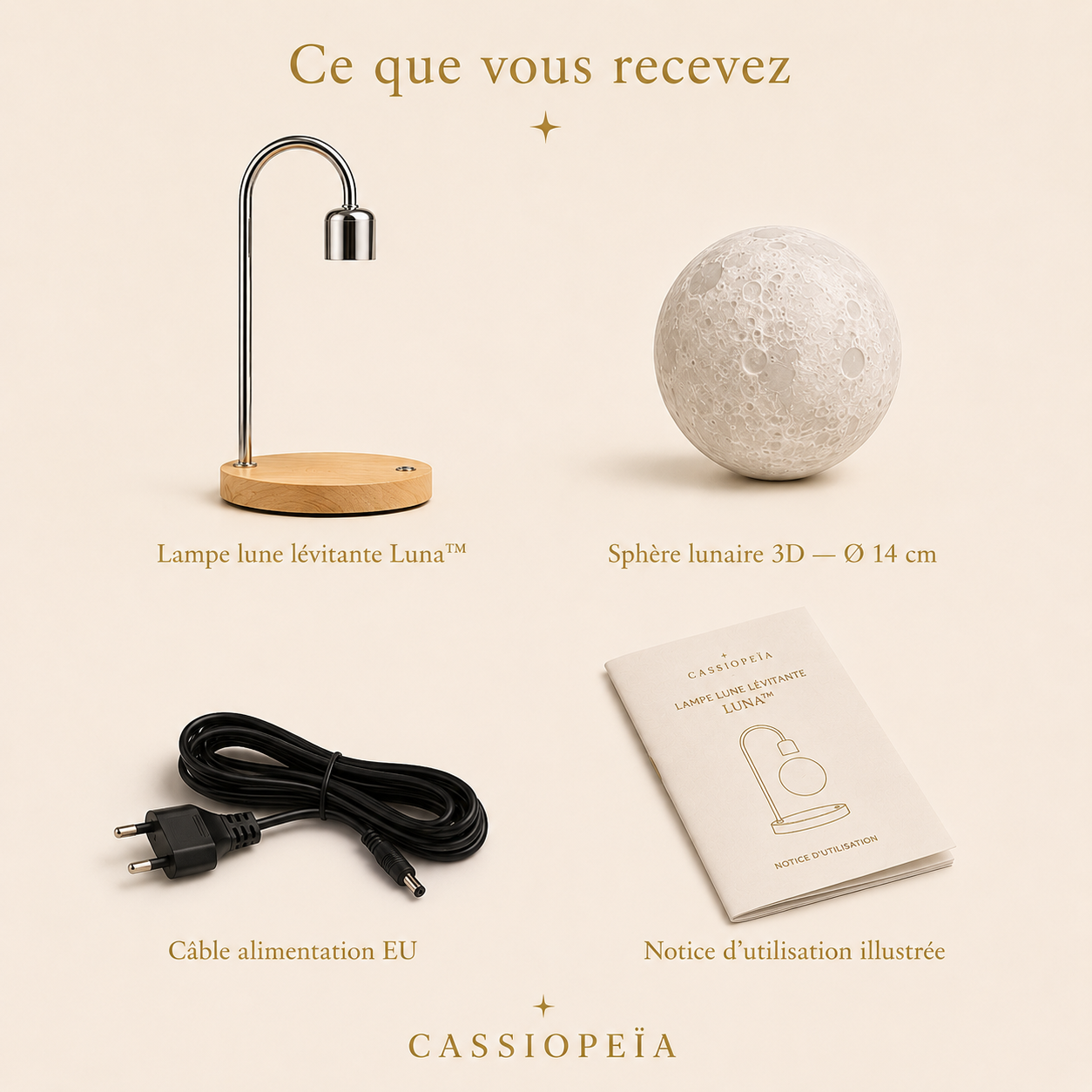 LUNARIS La lune est descendue sur votre bureau.