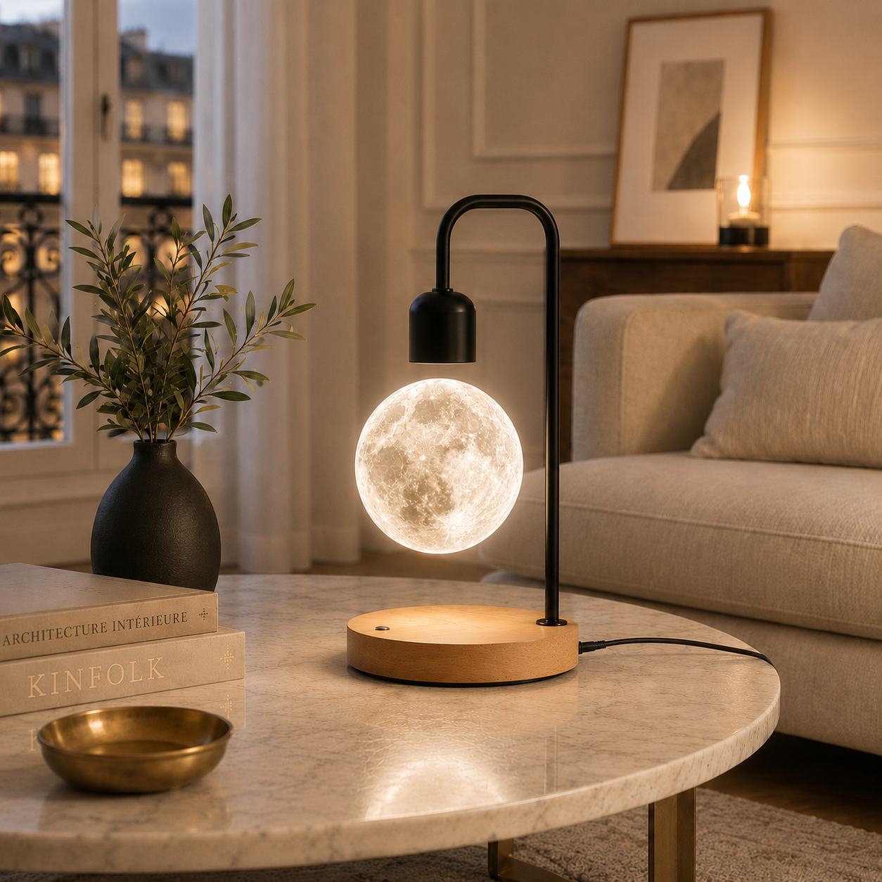 LUNARIS La lune est descendue sur votre bureau.