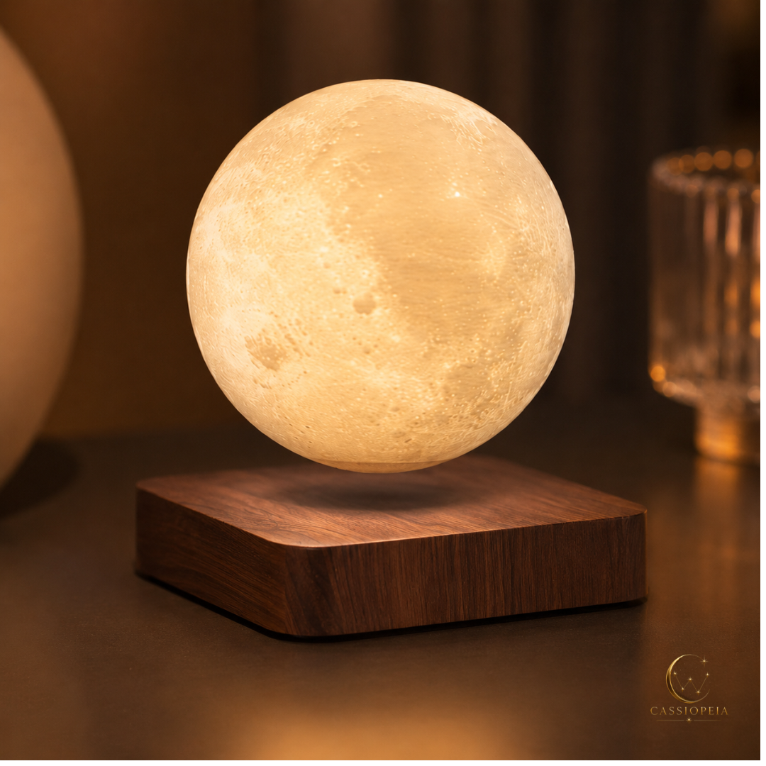 LUNA - Lampe Lune en lévitation